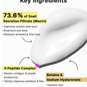 کرم دور چشم حرفه ای پپتاید حلزونی کوزارکس مدل Advanced Snail Peptide حجم 25 میل