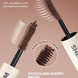 ریمل حجم دهنده و بلند کننده شیگلم مدل دوسر All-In-One رنگ قهوه ای Macchiato