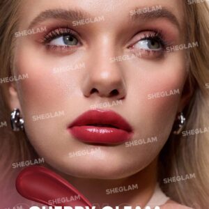 لیپ پلامپر حجم دهنده لب شیگلم مدل Bold Booster رنگ Cherry Gleam