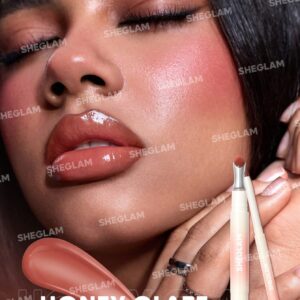 لیپ پلامپر حجم دهنده لب شیگلم مدل Bold Booster رنگ Honey Glaze