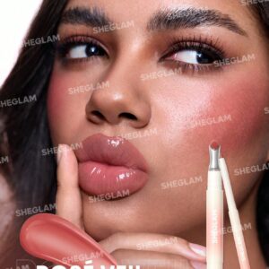 لیپ پلامپر حجم دهنده لب شیگلم مدل Bold Booster رنگ Rose Veil