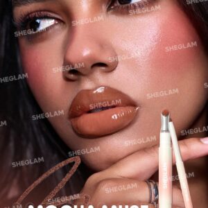خط لب حجم دهنده شیگلم مدل Bold Booster رنگ Mucha Muse
