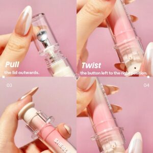 لیپ پلامپر حجم دهنده لب شیگلم مدل شاین Booster shine plumping رنگ Own Your Shine
