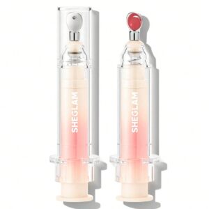 لیپ پلامپر حجم دهنده لب شیگلم مدل شاین Booster shine plumping رنگ pink flamingo
