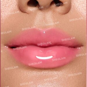 لیپ پلامپر حجم دهنده لب شیگلم مدل شاین Booster shine plumping رنگ pink flamingo