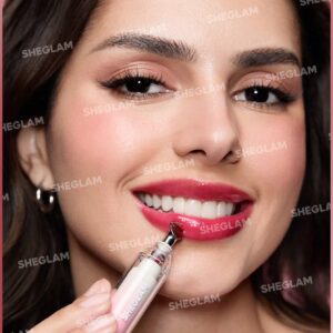 لیپ پلامپر حجم دهنده لب شیگلم مدل شاین Booster shine plumping رنگ True Passion