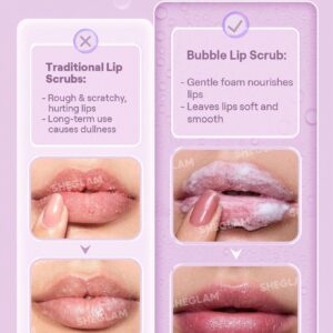 اسکراب لب شیگلم مدل حبابی Bubble Bath
