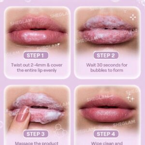 اسکراب لب شیگلم مدل حبابی Bubble Bath