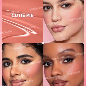 رژگونه مایع شیگلم مدل Color Bloom رنگ Cutie Pie