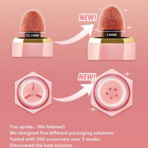 رژگونه مایع شیگلم مدل Color Bloom رنگ Real Deal