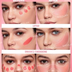 رژگونه مایع شیگلم مدل Color Bloom رنگ Real Deal