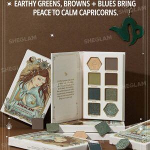 پالت سایه شیگلم ماه تولد مدل ماه دی Calm Capricorn