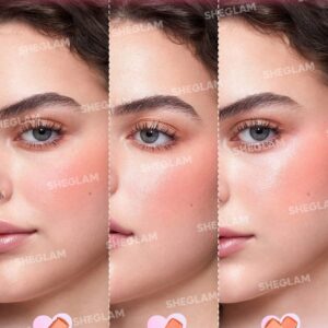 رژگونه دوقلو کرمی پودری شیگلم مدل Cheek 2 Cheek رنگ Cherry Sorbet