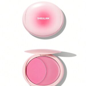 رژگونه دوقلو کرمی پودری شیگلم مدل Cheek 2 Cheek رنگ Pink Sprinkles