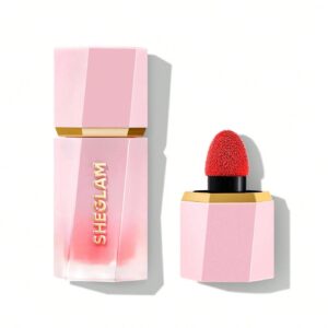 رژگونه مایع شیگلم مدل Color Bloom رنگ Candy Apple