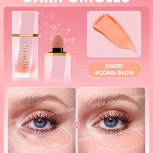 رژگونه مایع شیگلم مدل Color Bloom رنگ Coral Glow