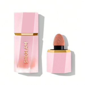 رژگونه مایع شیگلم مدل Color Bloom رنگ Coral Glow