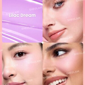رژگونه مایع شیگلم مدل Color Bloom رنگ Lilac Dream