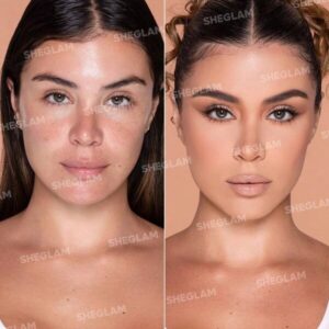 تستر کرمپودر مات شیگلم رنگ Peach
