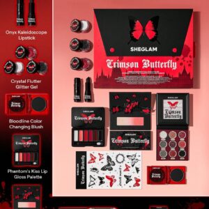 ست کلکسیونی پروانه ای شیگلم مدل Crimson Butterfly