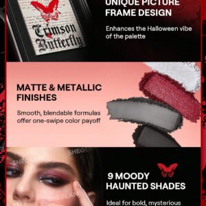 پالت سایه چشم شیگلم از کالکشن Crimson Butterfly مدل Crused Chrysalis