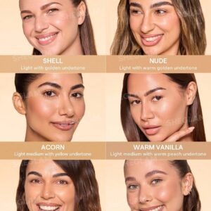 تستر تینت پوست کرمپودری شیگلم رنگ Light Medium