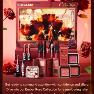 ست رژلب 4 عددی جامد مات شیگلم امبر رز Ember Rose Set