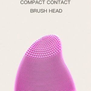 دستگاه پاکسازی صورت سیلیکونی برقی با کابل شارژ مدل Electric Silicone Cleansing Instrument