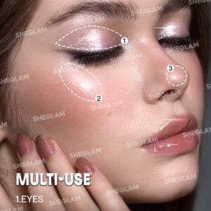 سایه چشم شیگلم مدل Enigma Sparkly رنگ Adorned