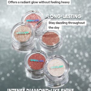 سایه چشم شیگلم مدل Enigma Sparkly رنگ Pure