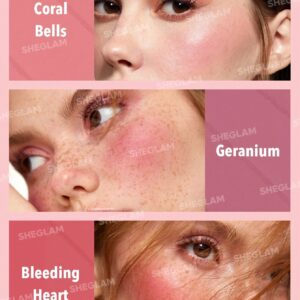 پالت رژگونه Floral شیگلم رنگ Blushing Bouquet