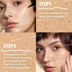 تینت کک و مک قهوه ای صورت شیگلم رنگ Tan