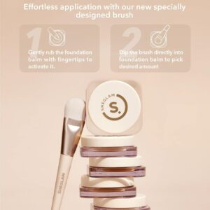 بالم کرم پودری شیگلم رنگ Shell
