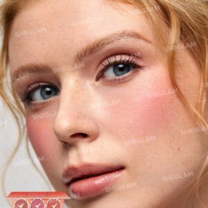 پالت رژگونه پودری شیگلم مدل Floral Flush Blush رنگ Multicolor