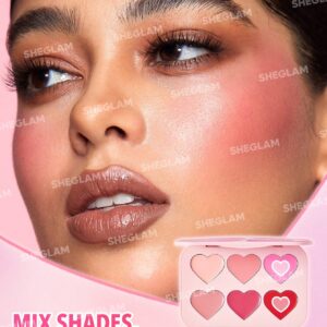 پالت رژگونه کرمی شیگلم مدل Blushing Bouquet