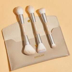 ست براش سه عددی صورت شیگلم به همراه کیف Glam