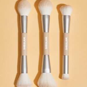 ست براش سه عددی صورت شیگلم به همراه کیف Glam