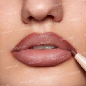 خط لب و رژ لب دو سر شیگلم مدل Macaron 6 خط لب و رژ لب دو سر شیگلم رنگ Macaron