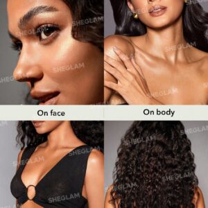 هایلایتر بدن شیگلم رنگ نقره ای Frosted Opal
