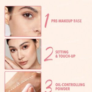 پودر فیکس شیگلم مدل Hydro Touch Refreshing