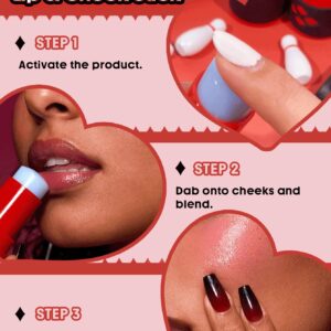 رژگونه استیکی شیگلم مدل هارلی کویین رنگ Big Swing