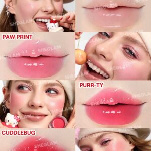 بالم لب و گونه چند کاره شیگلم مدل کیتی رنگ Cuddlebug