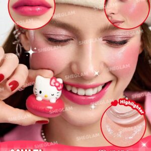 بالم لب و گونه چند کاره شیگلم مدل کیتی رنگ Paw Print