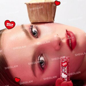 رژلب آبرسان شیگلم از کالکشن هلو کیتی رنگ Love Letter