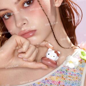 رژگونه کرمی شیگلم مدل هلو کیتی رنگ Friends Trip