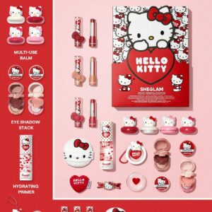 ست کلکسیونی شیگلم مدل هلو کیتی سری جدید Sheglam Hello Kitty Full Collection