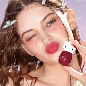 لیپ گلاس شیگلم مدل هلو کیتی رنگ Melon Punch