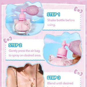 هایلایتر و بادی میست شیگلم مدل هلو کیتی Hello kitty