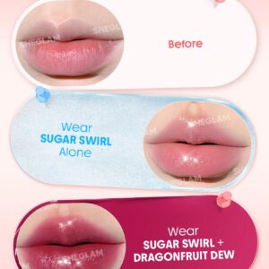 لیپ گلاس جیبی آبرسان شیگلم مدل Jelly Pocket Lip Jam رنگ Dragonfruir Dew