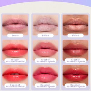 لیپ گلاس جیبی آبرسان شیگلم مدل Jelly Pocket Lip Jam رنگ Dragonfruir Dew